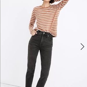 NWT Madewell Perfect Vintage Crop Jean